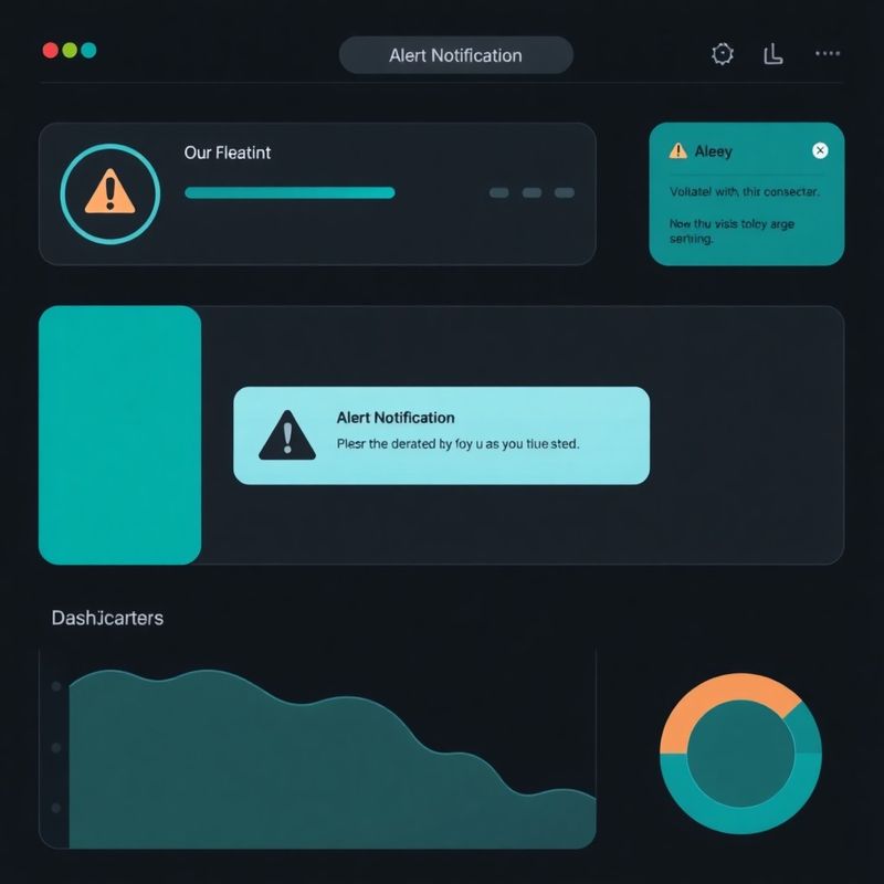 Panel s obavijestima o upozorenjima u dashboardu